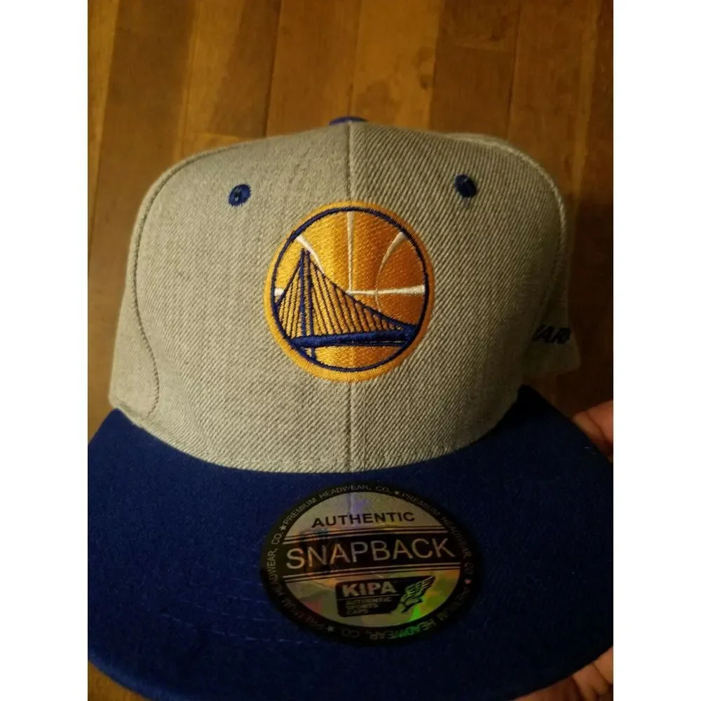 Golden State‎ Warriors Kipa Snapback Hat Premium Head Wear